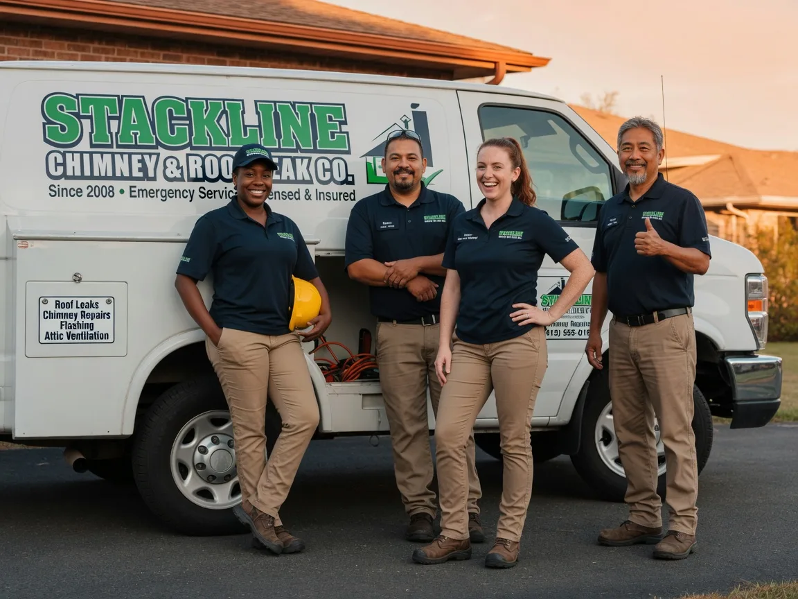 Chimney flashing repair company in Morgantown, IN